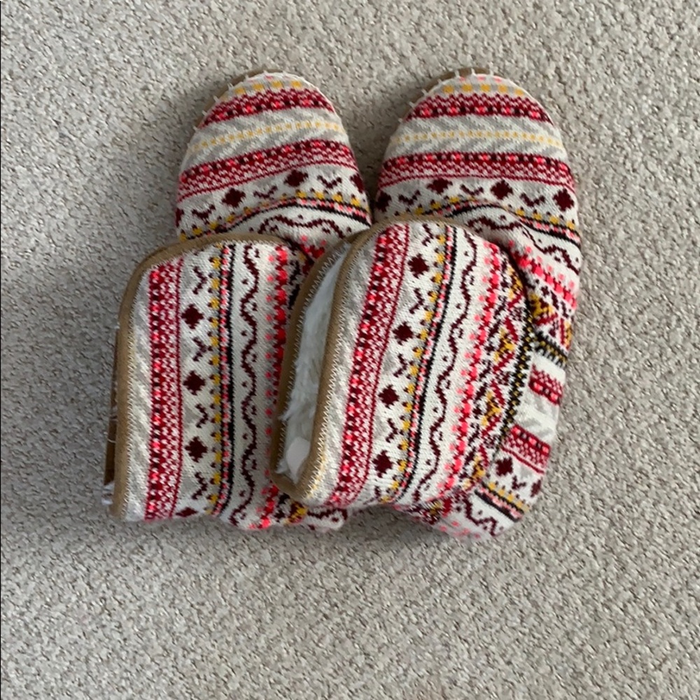 Fuzzy slippers